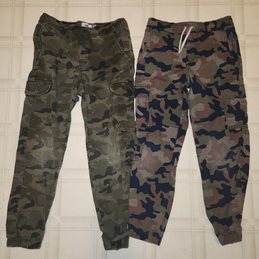 Kids Camouflage Cargo Pants Set